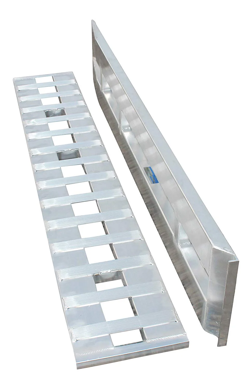 7 FT x 15 Aluminum 6000 LB RampS CAR Truck Trailer Auto Hauler Knife  Hook Ends