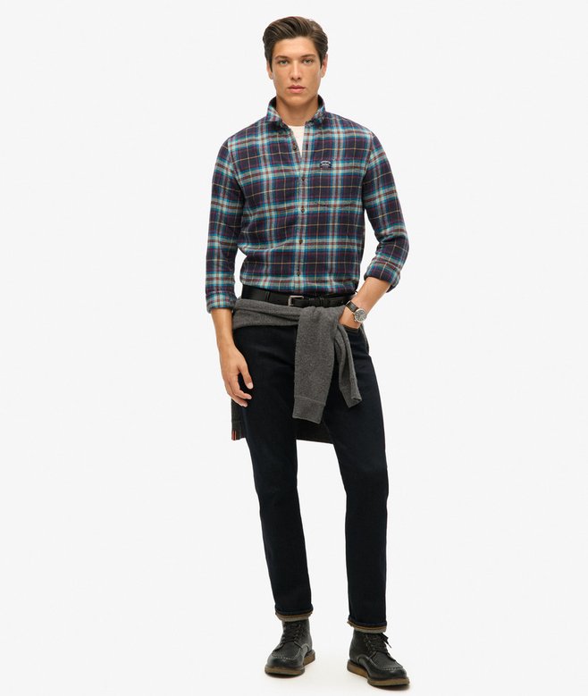 Long Sleeve Cotton Lumberjack Shirt