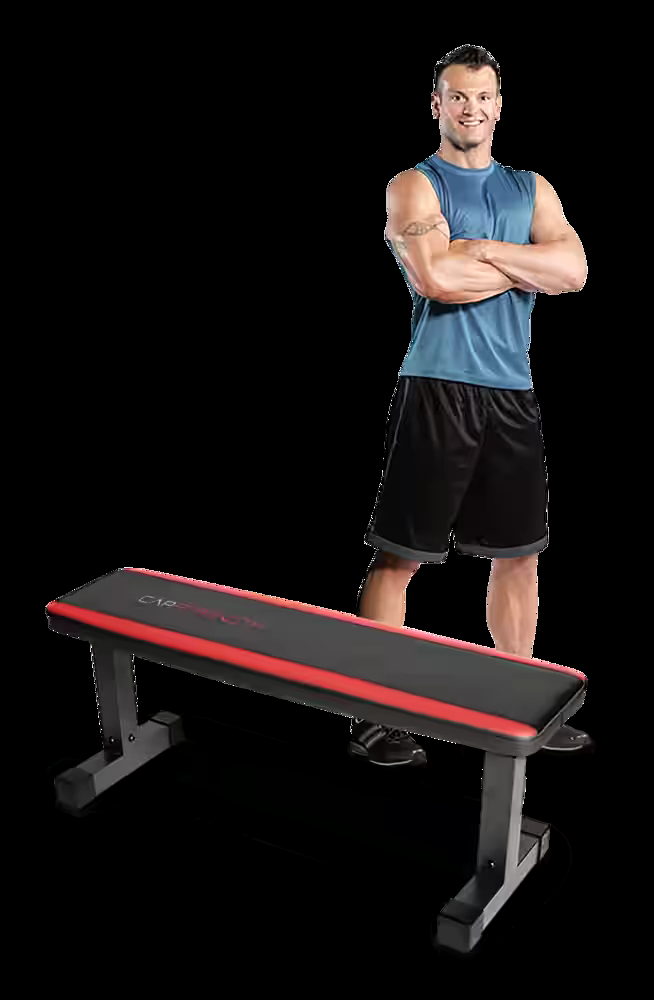 Cap Barbell  Flat Utility Bench for Weight Training