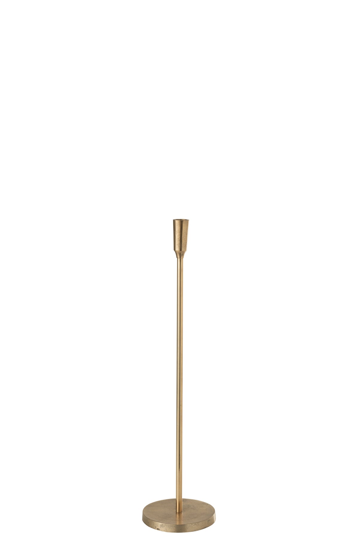 J-Line kandelaar - metaal - goud - medium