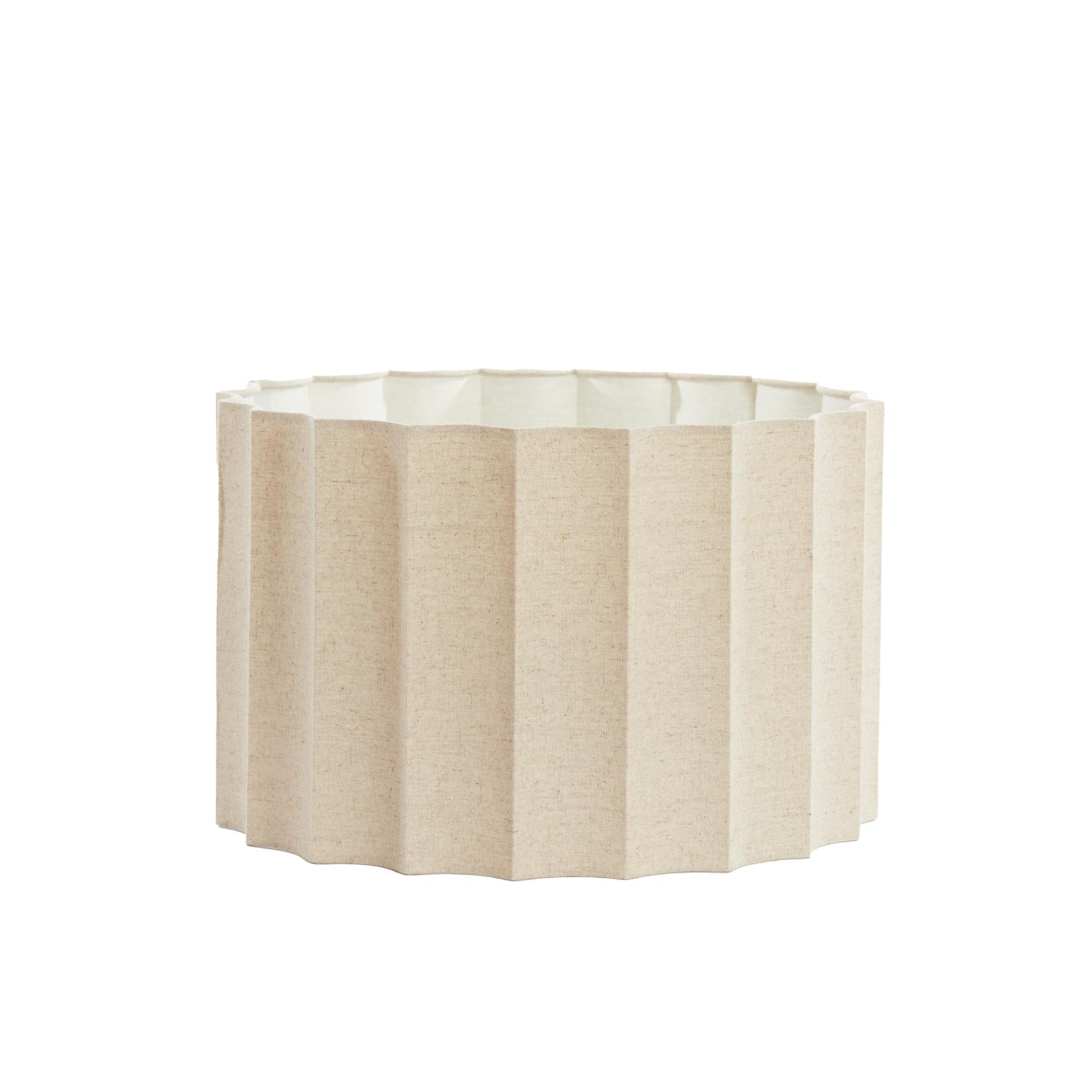 Light & Living lampenkap Disli - naturel - 40x40x25cm