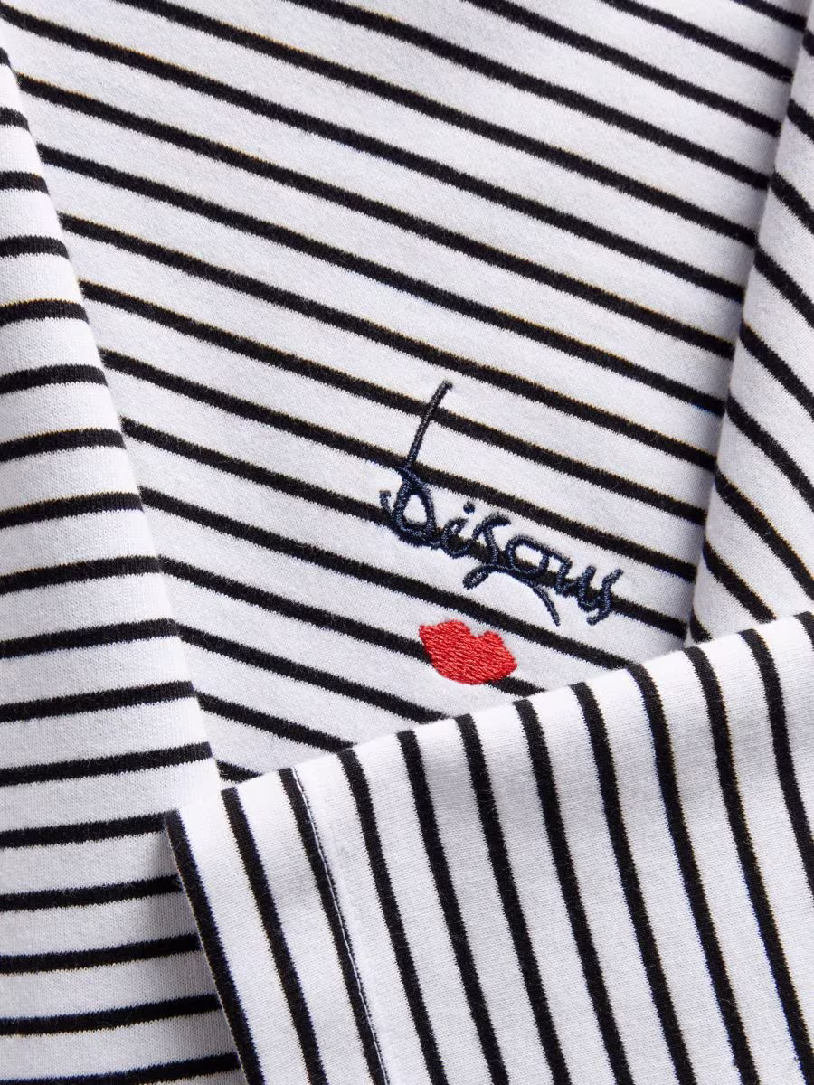 Boxy T-Shirt With Embroidery