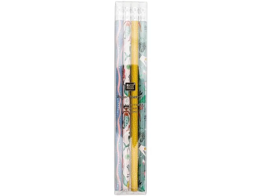 Bleistift 4er-Set Meerjungfrau