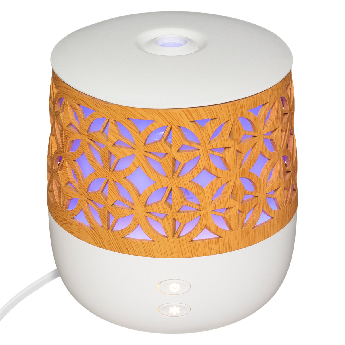 Difusor KIANA de óleos perfumados 100ml usb branco