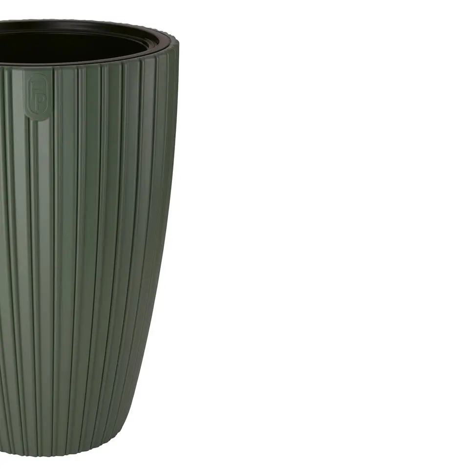Form Plastic Plantenpot/bloempot - kunststof - groen - 30 x 48 cm