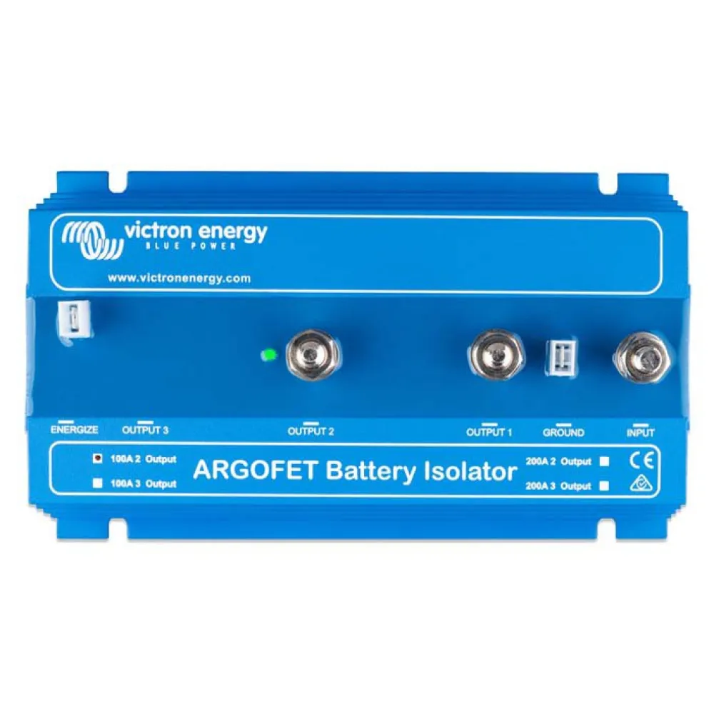 Victron Energy Two Batteries Argofet Battery Isolator 100A