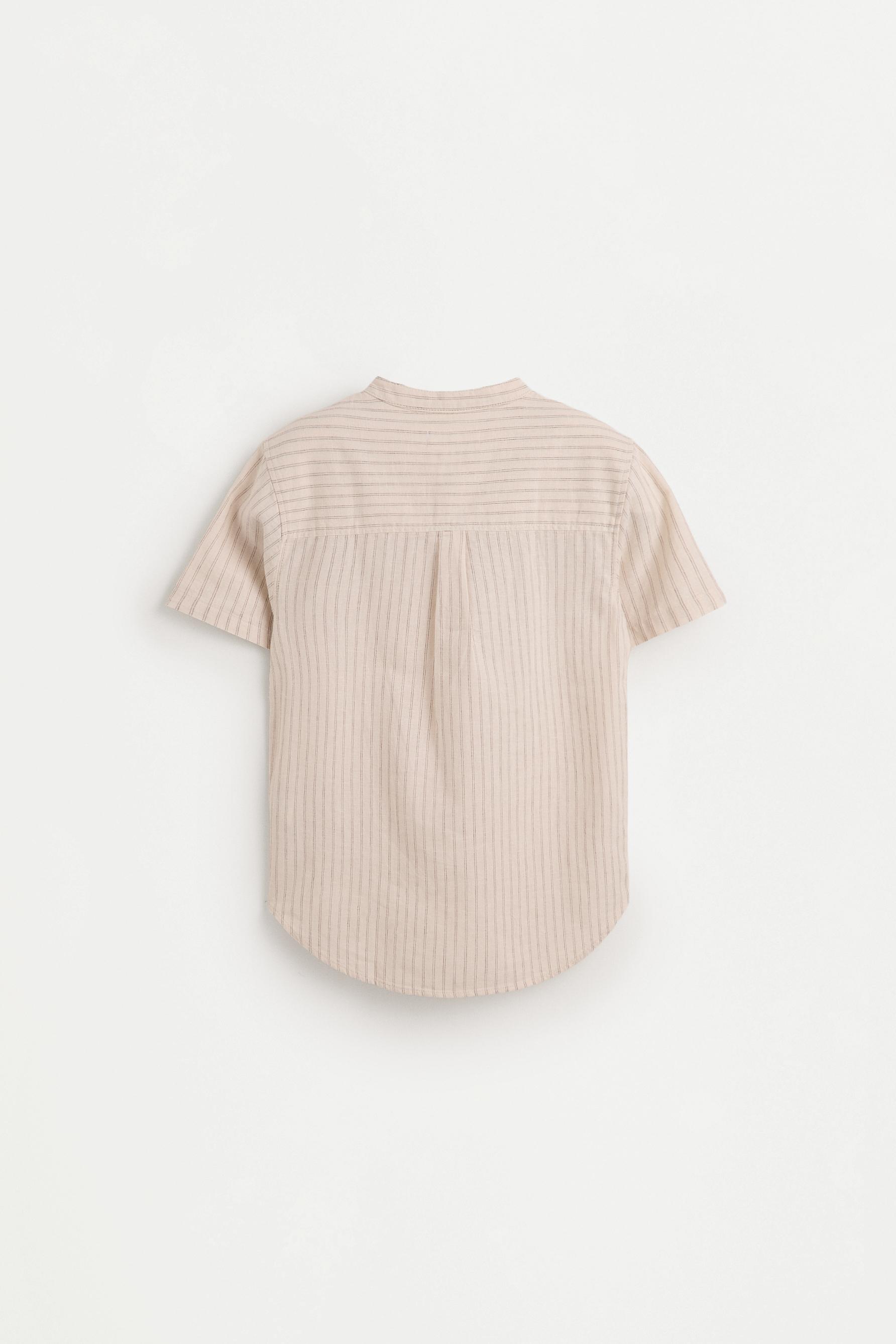 Camisa mao rayas lino - algodón