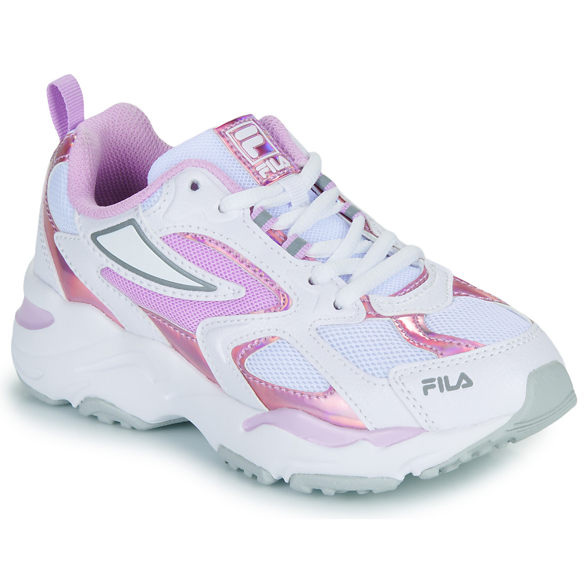 Fila - CR-CW02 RAY TRACER kids - White / Violet / Pink