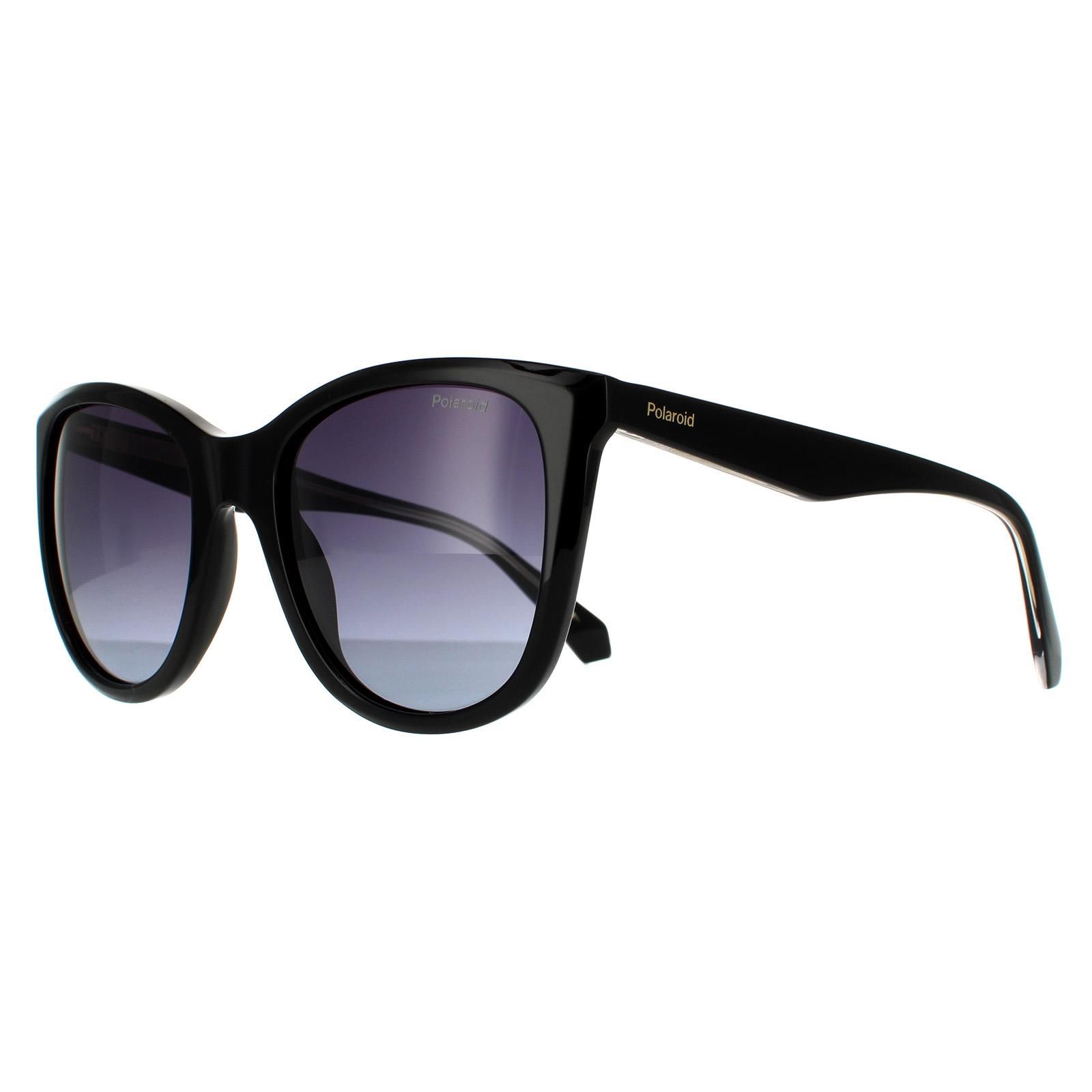 Polaroid Square Black Grey Gradient Polarized