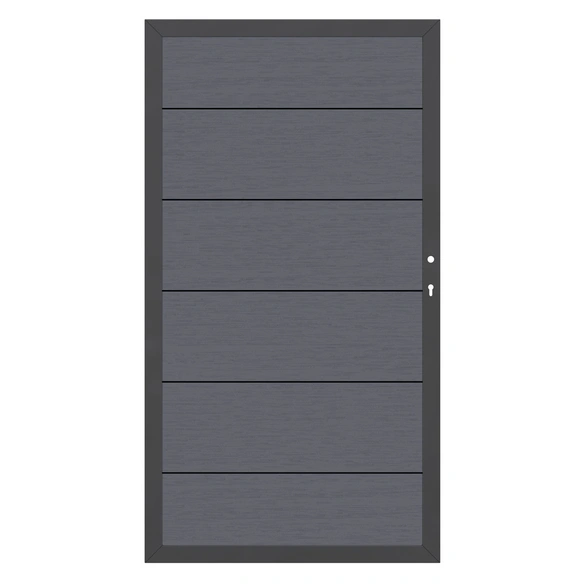Tor »System XL«, BxH: 98 x 179 cm, Holz-Polymer-Werkstoffe (WPC)
