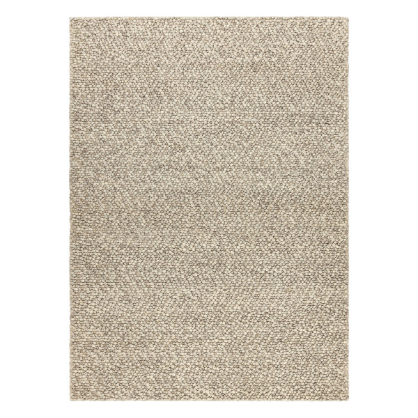 Dywan wełniany TAHAR 99005G szary / beż - RĘCZNIE TKANY 120x180 cm