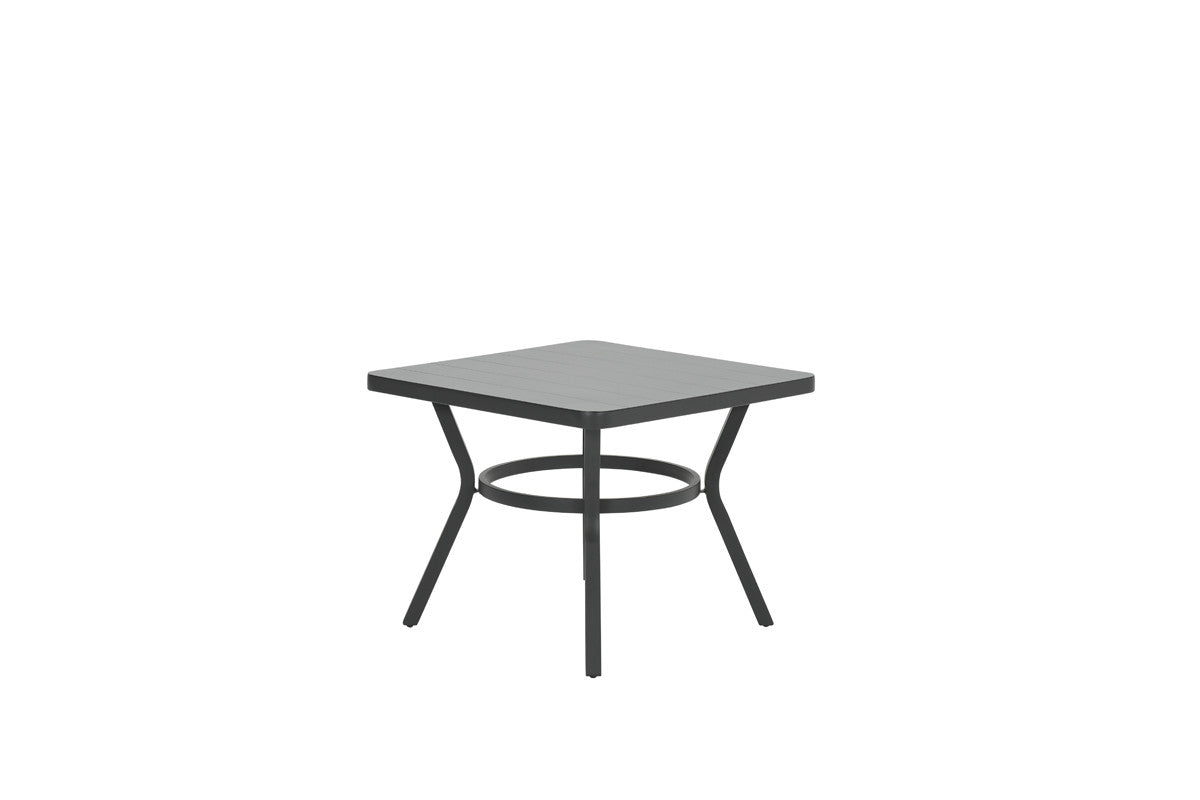 Garden Impressions Douglas dining tuintafel - 90x90 cm - carbon black
