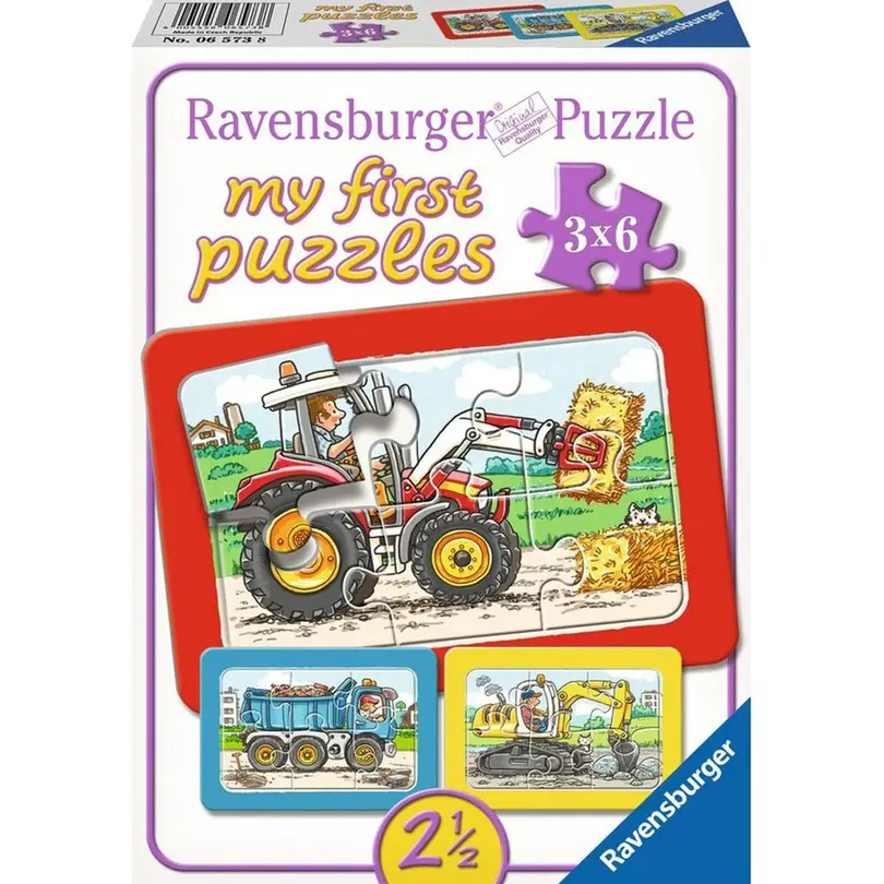 Puzzle 3er-Set My First Puzzles