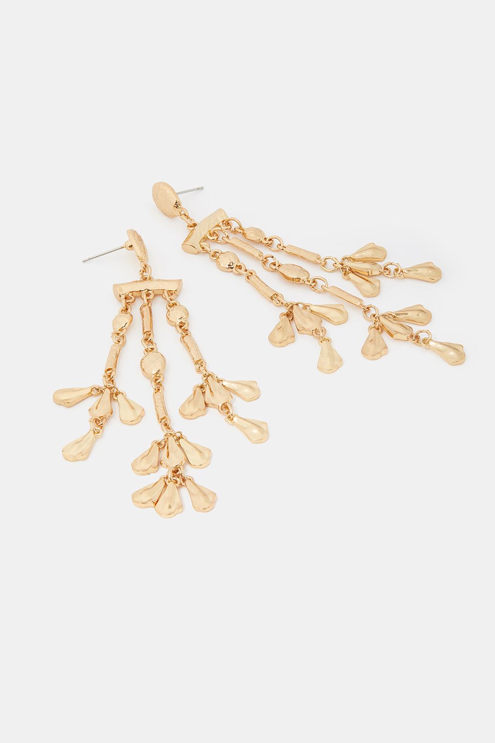 Accessorize Molten Chandelier Drop Earrings