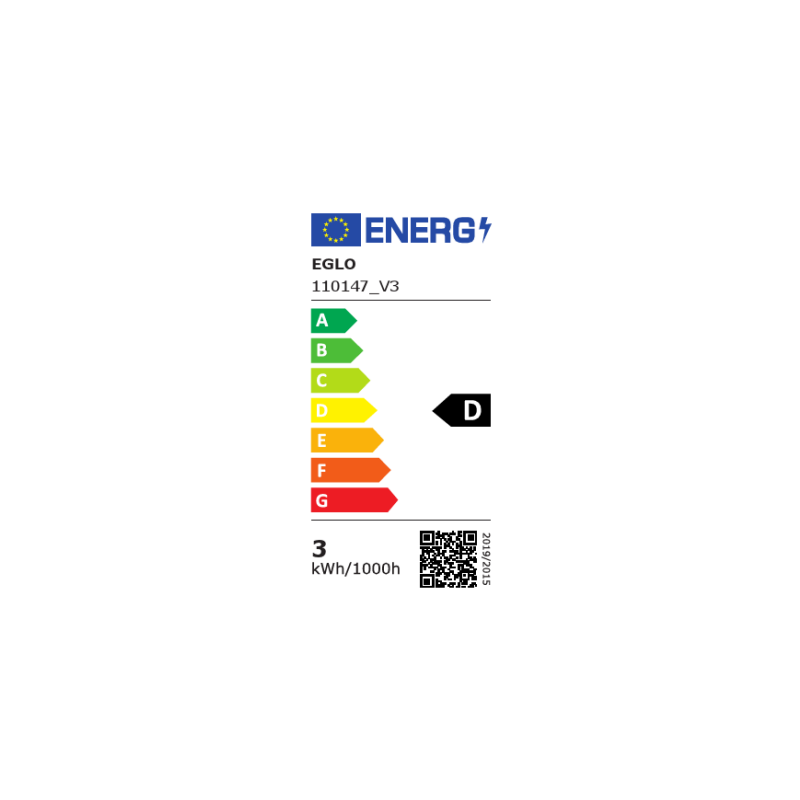 Ampoule LED GU10 blanc chaud 4,5 W 2 pièces EGLO