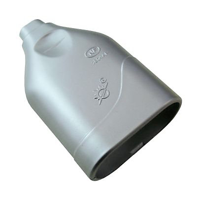 Fiche femelle 6A métal Zenitech plastique gris