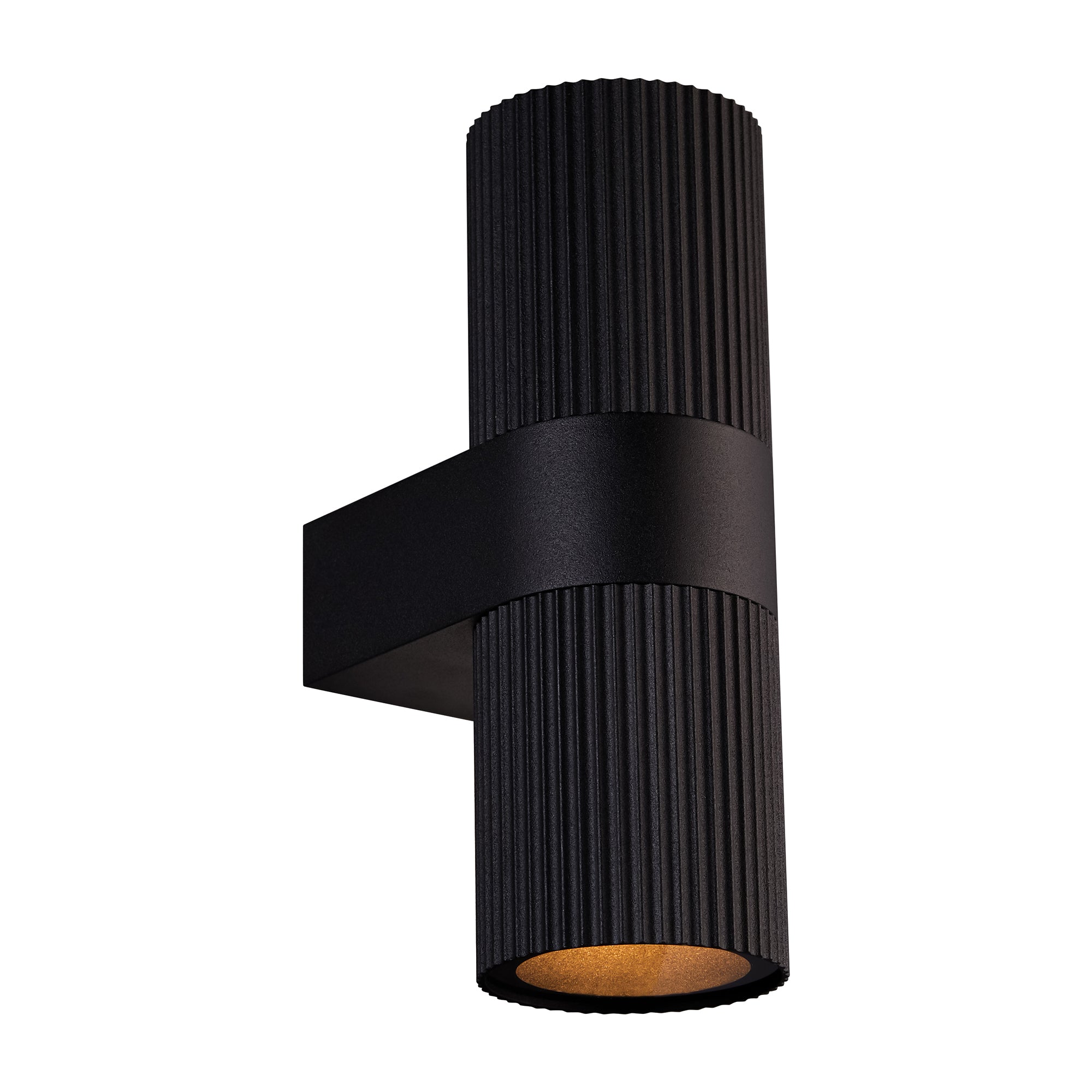 Nordlux Kyklop Ripple | Wandlamp | Zwart | GU10