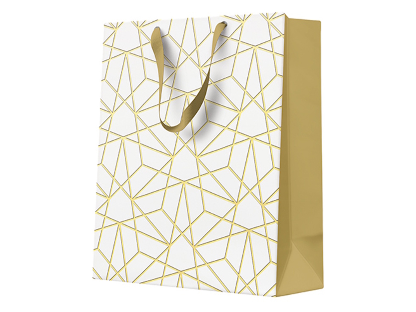 Torba dekoracyjna Luxury Mesh 17x17 cm złota