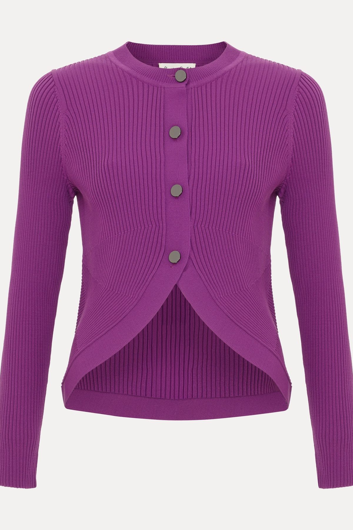 Phase Eight Sharna Ribbed Button Cardigan