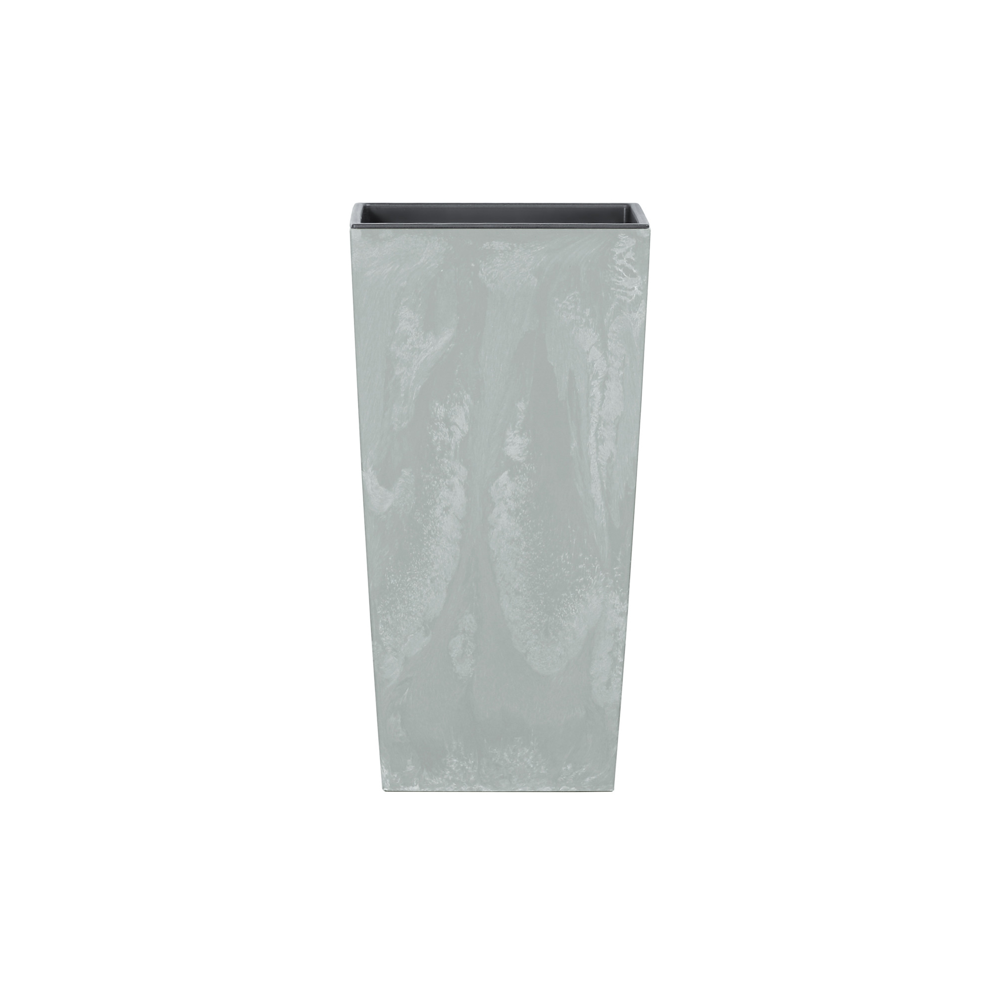 Donica ogrodowa z wkładem Urbi Square 12,6x 12,6 x 20 cm PROSPERPLAST