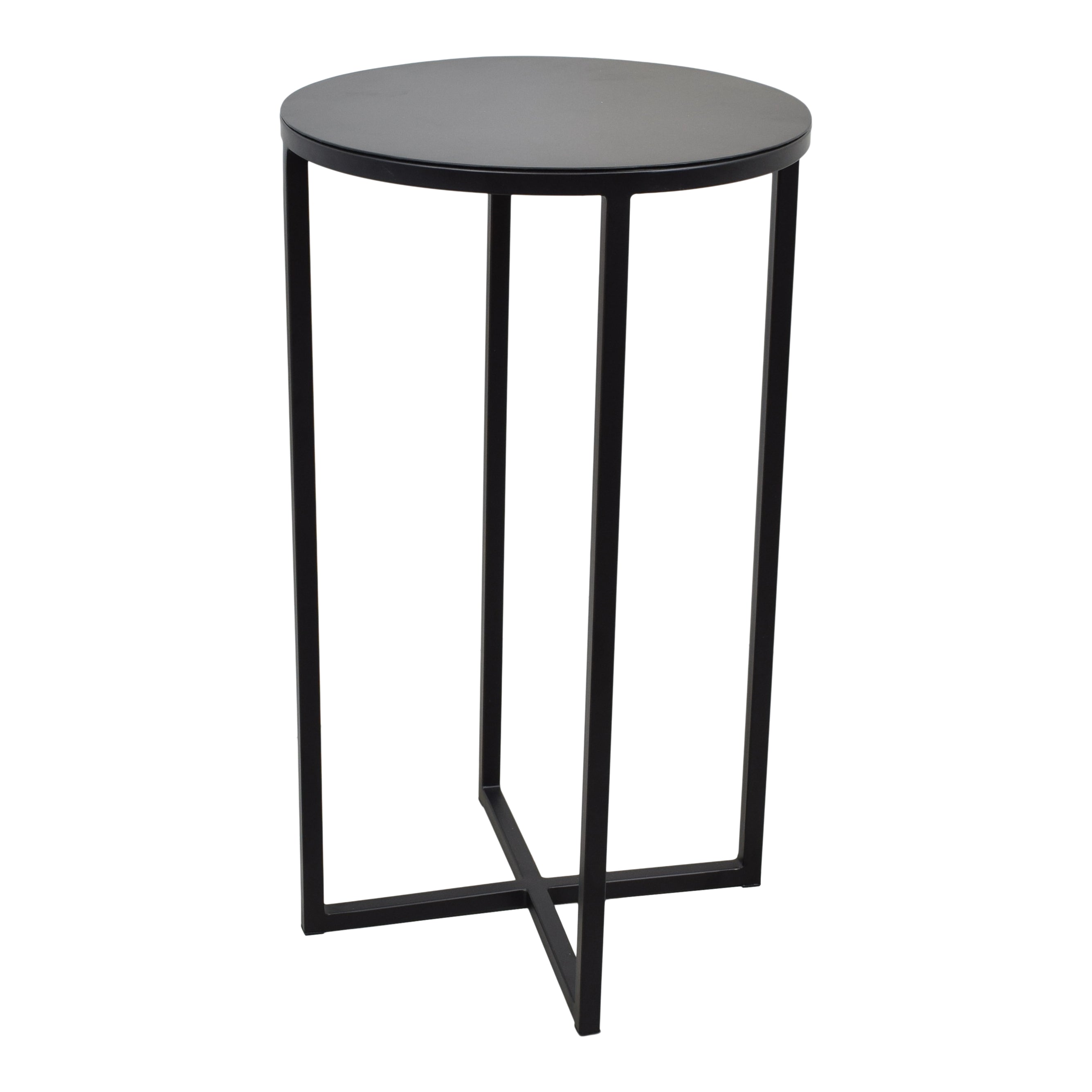 LOFT42 Beau bijzettafel - Rond - Zwart - Metaal