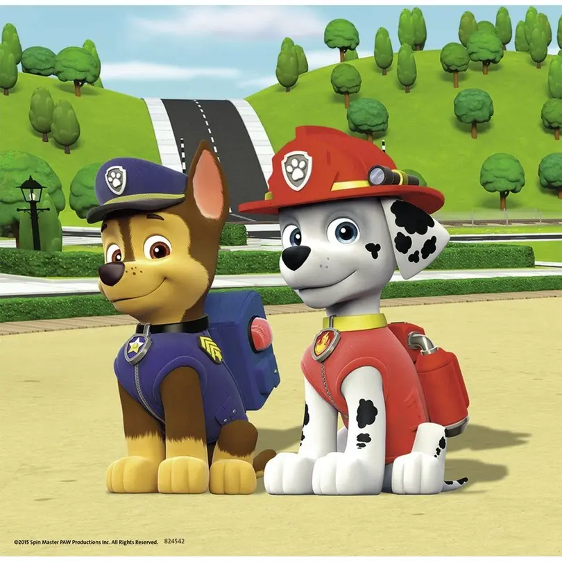 Puzzle 3er-Set Paw Patrol
