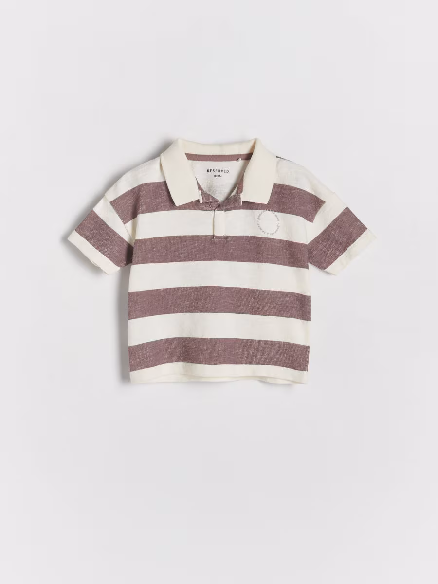 Stripe Polo Shirt