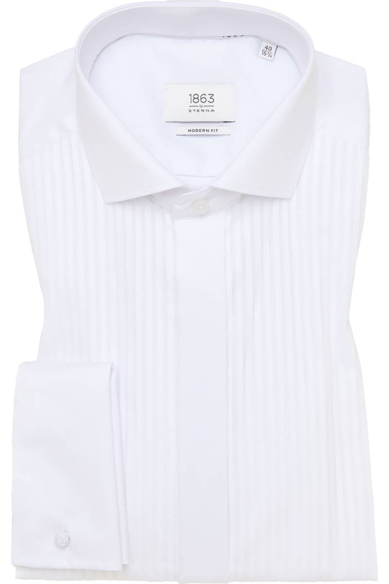 ETERNA 1863 Modern Fit Galahemd weiss, Gestreift