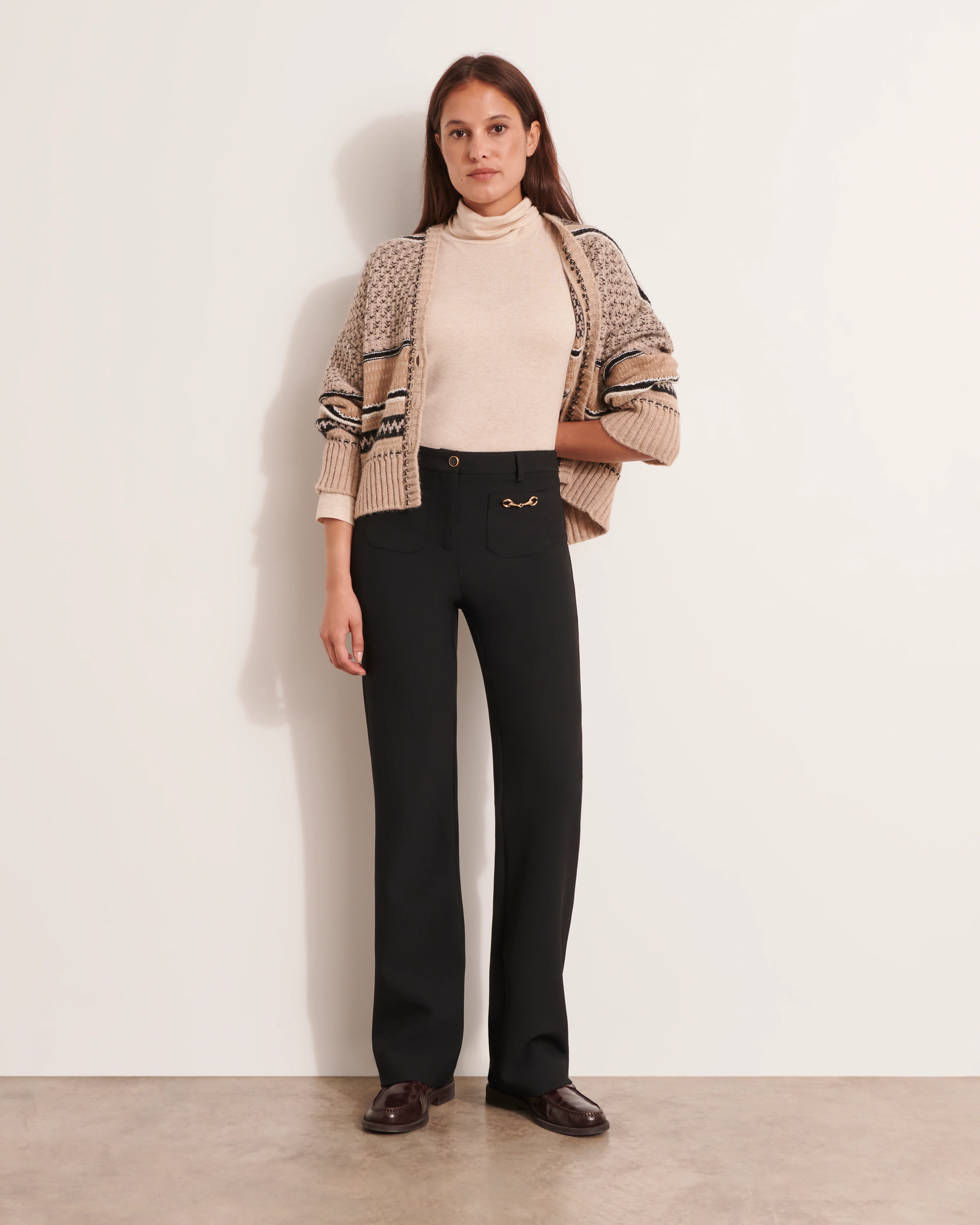 Pantalon droit PAULETTE/12080/500