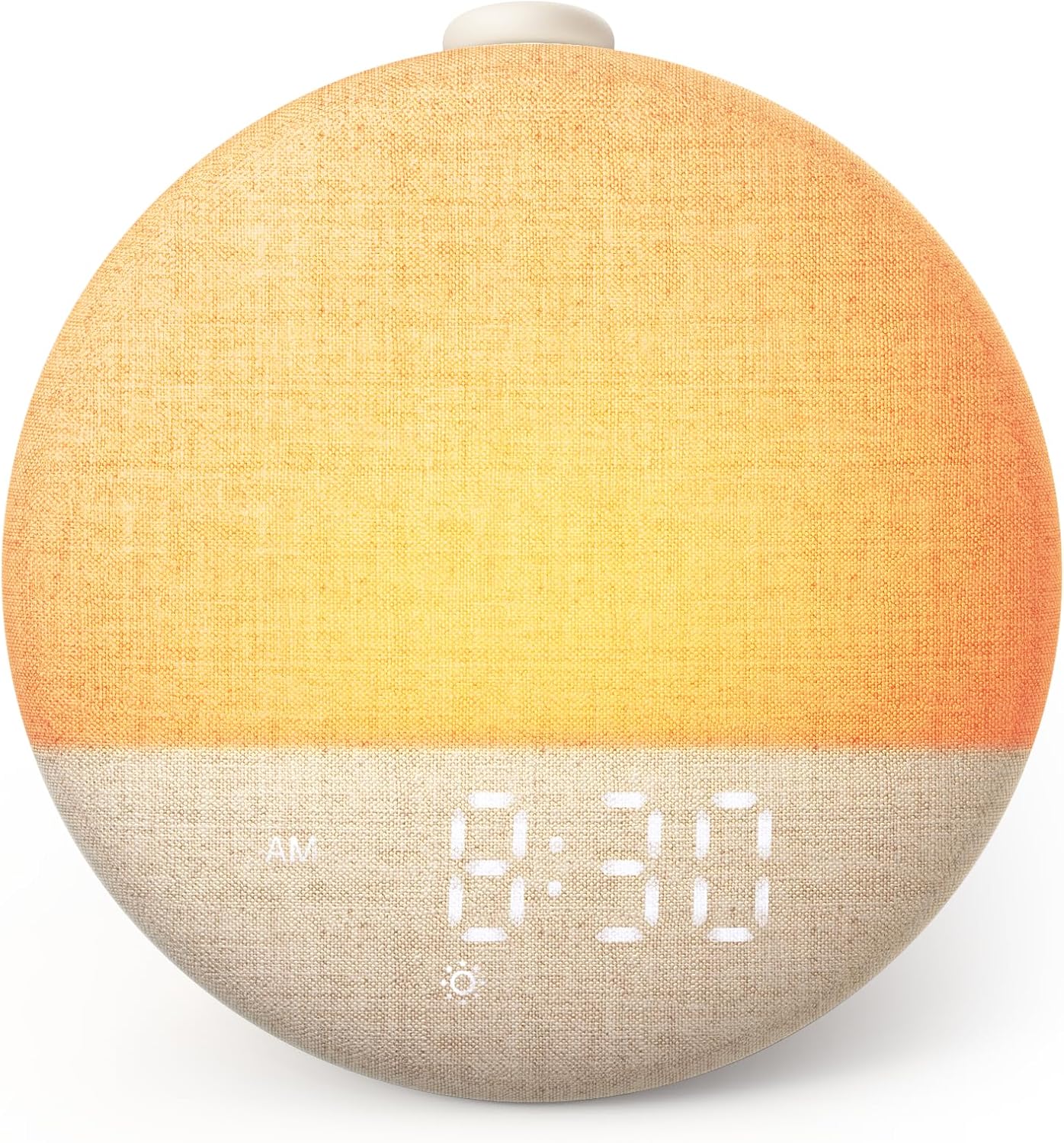 Dreamegg Sunrise 2 - Sunrise Alarm Clock, Sound Machine for Sleep, Favorites Mode, Sleep Routines, Dimmable Night Light, 29 Soothing Sounds, White Noise Machine, Wake Up Light for Bedrooms (Cream)
