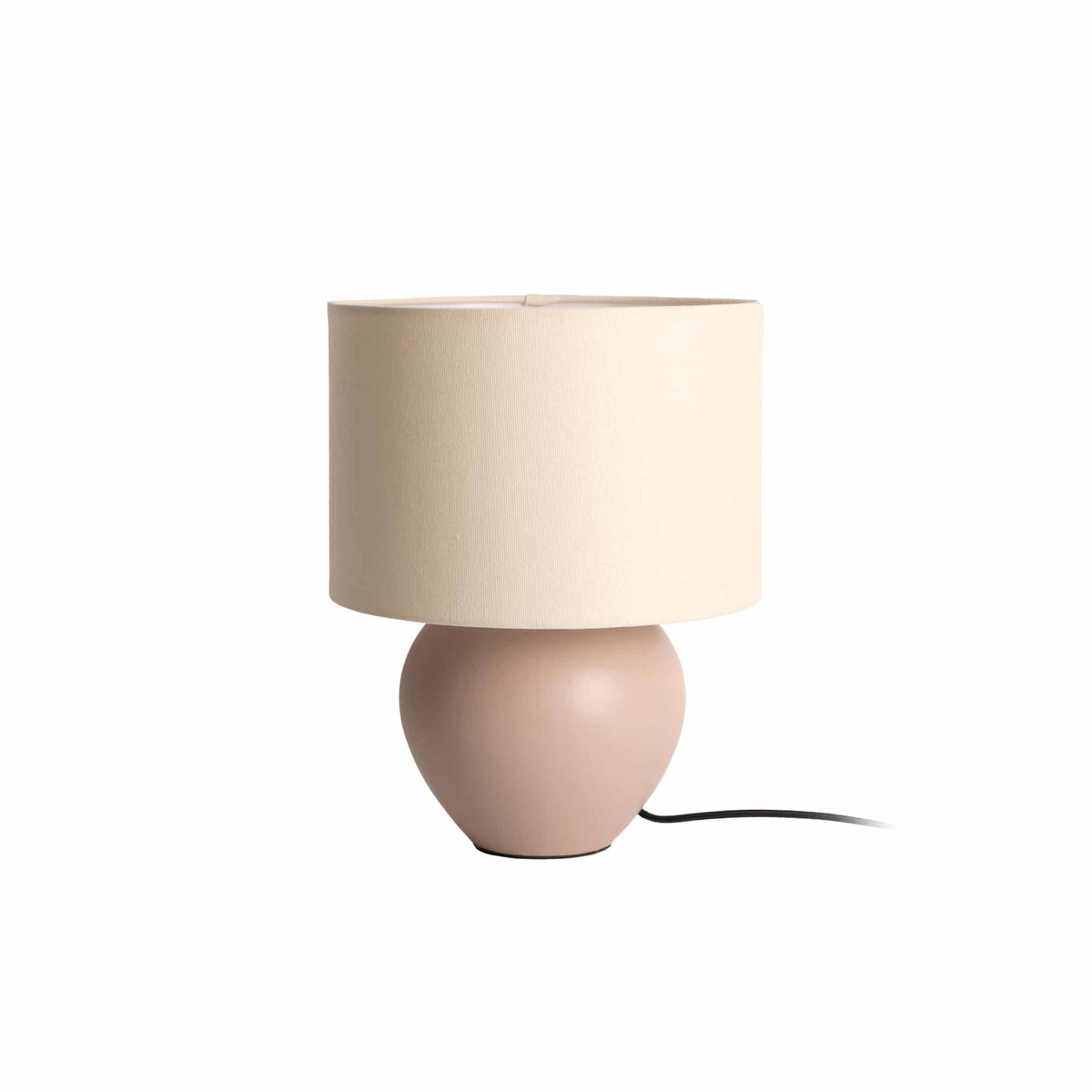 Leitmotiv tafellamp Alma Cone - bruin - Ø23cm