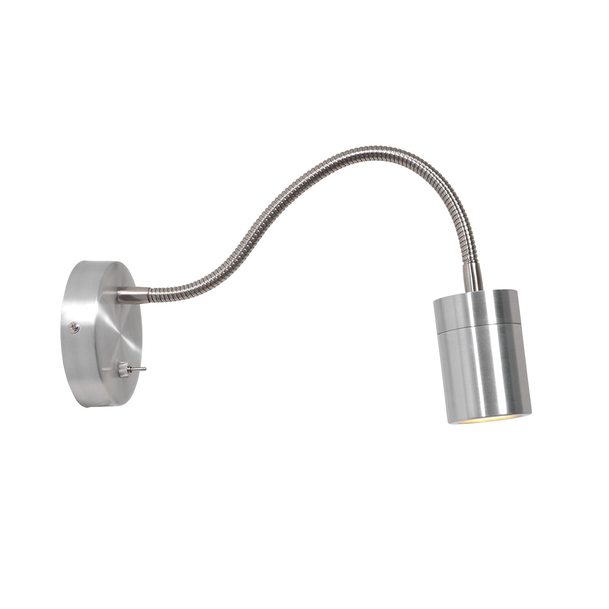 Mexlite - wandlamp - Upround - staal - metaal staal - bedlampje -