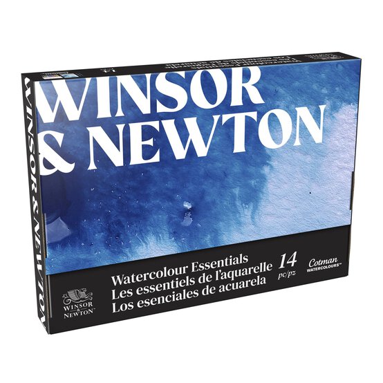 Winsor & Newton Cotman Watercolour Essentials Set 14 Pieces