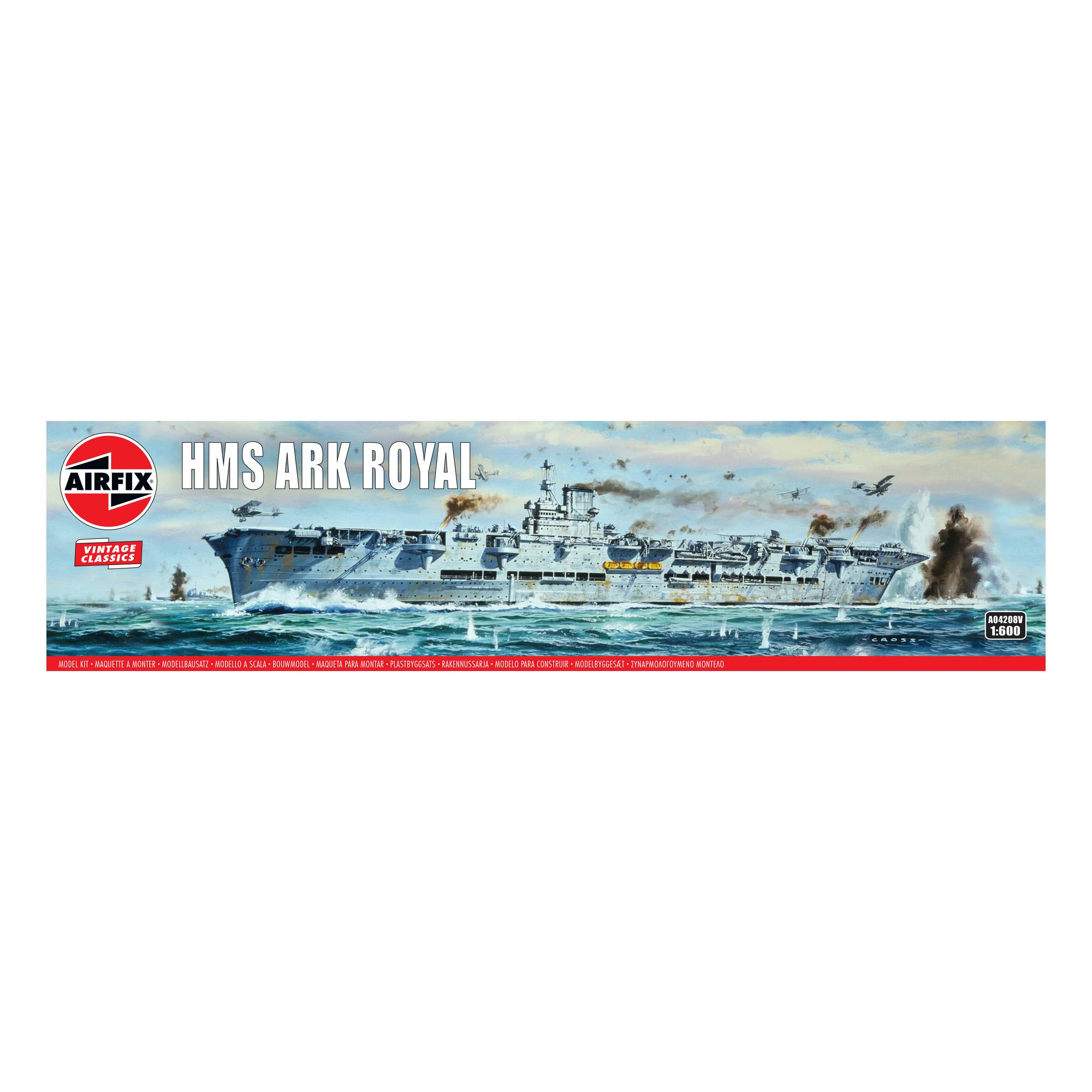 Airfix HMS Ark Royal Model Kit 1:600