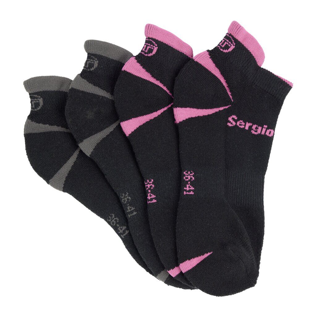Lot de 2 paires de chaussettes Sergio Tacchini polycoton