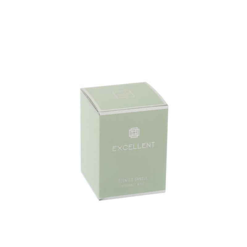 EXCELLENT - Bougie parfumée verre menthe 50h