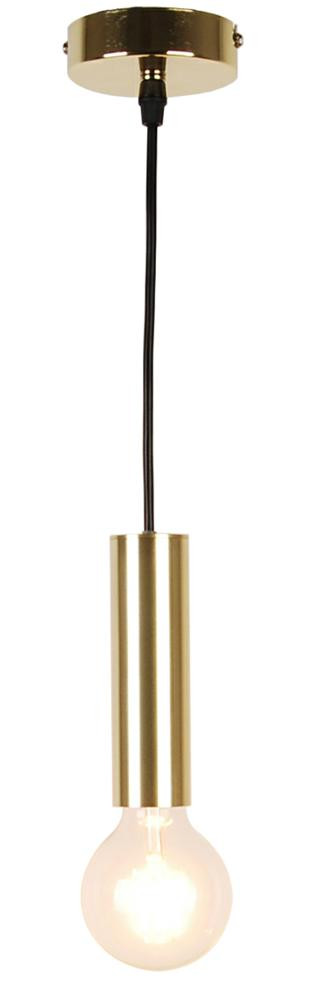 Żyrandol złoty DALLAS 1xE27x40W wym:114,5x90x90 Candellux