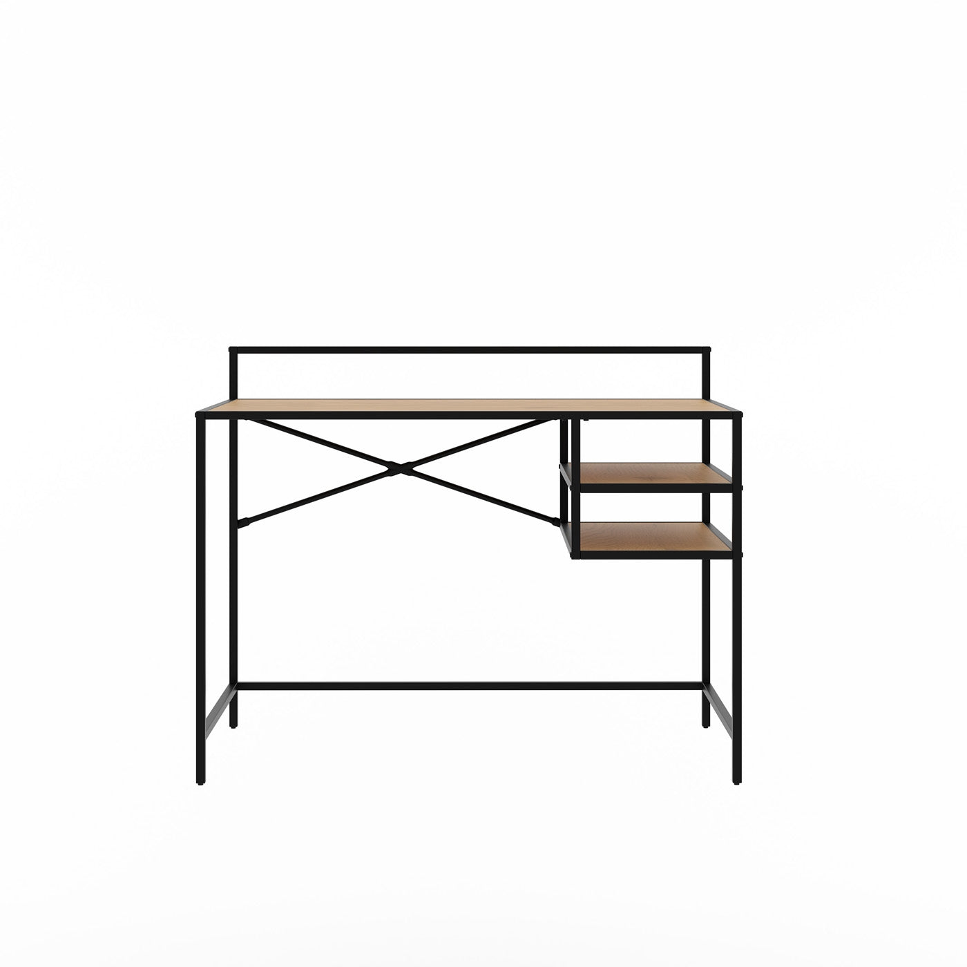 Giga Living - Bureau Altino Klein Wild Eiken Melamine 110cm