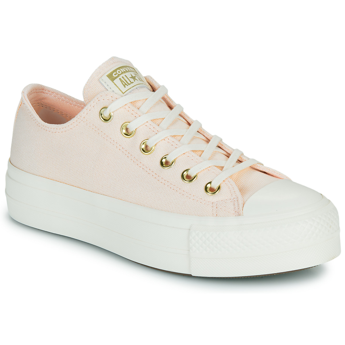 Converse - CHUCK TAYLOR ALL STAR LIFT PLATFORM GOLD - Pink