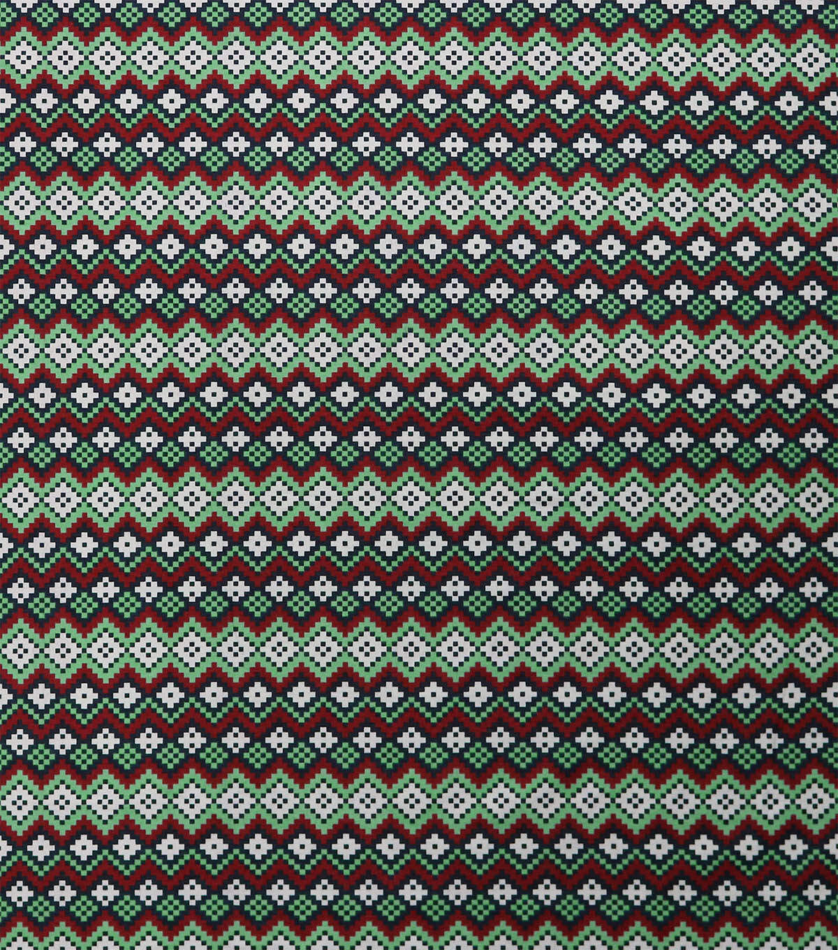 Multicolor Geometric Print Super Snuggle Flannel Fabric