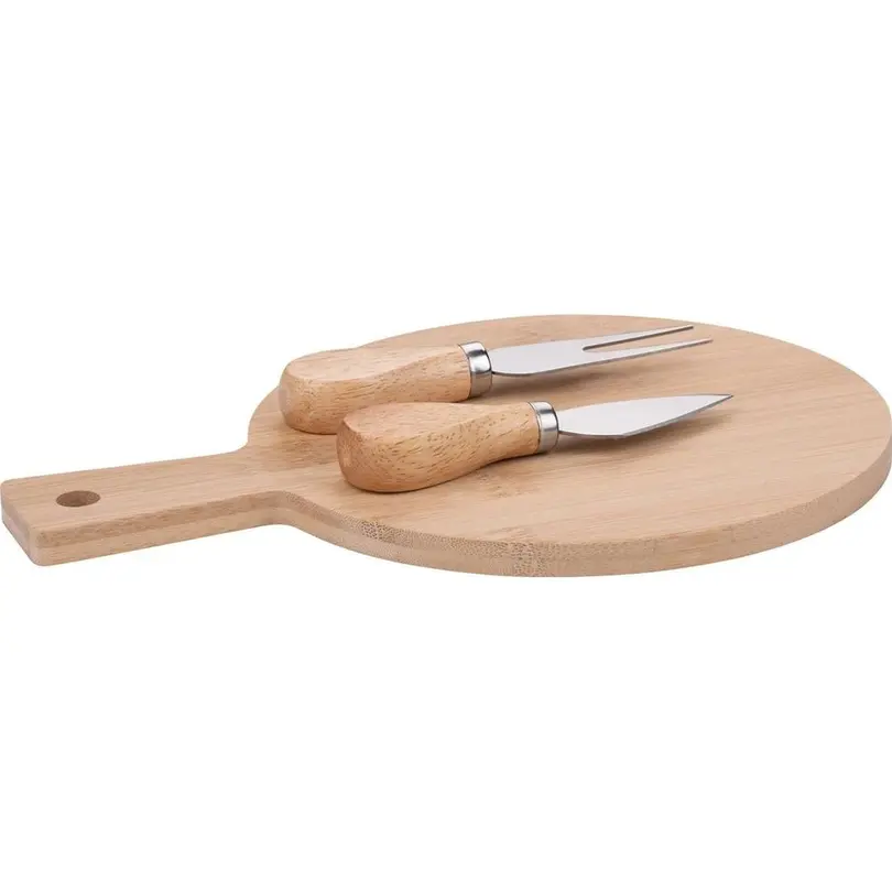 Käsebrett mit Messer 3-teilig Alpina