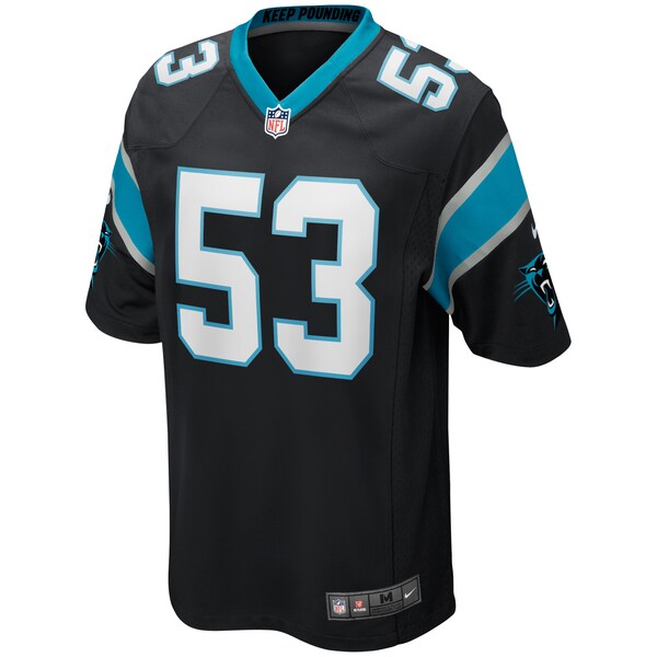 Brian Burns Carolina Panthers Nike Game Jersey - Black