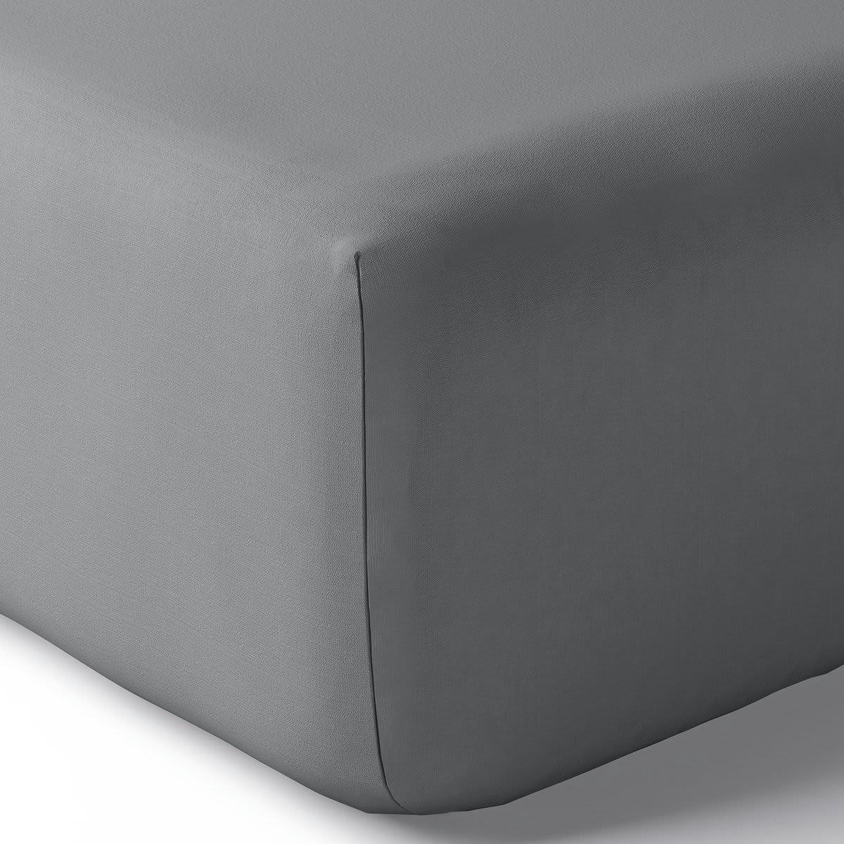 VEXIN - Drap housse coton rocaille 90x200 cm