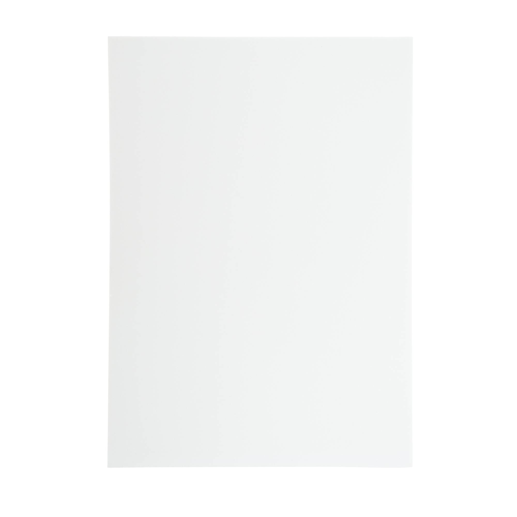 White Thick EVA Foam Sheet 21cm x 30cm