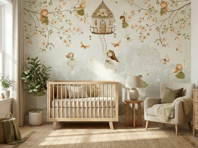 Fototapeta Wróżki w baśniowym lesie 100x70cm