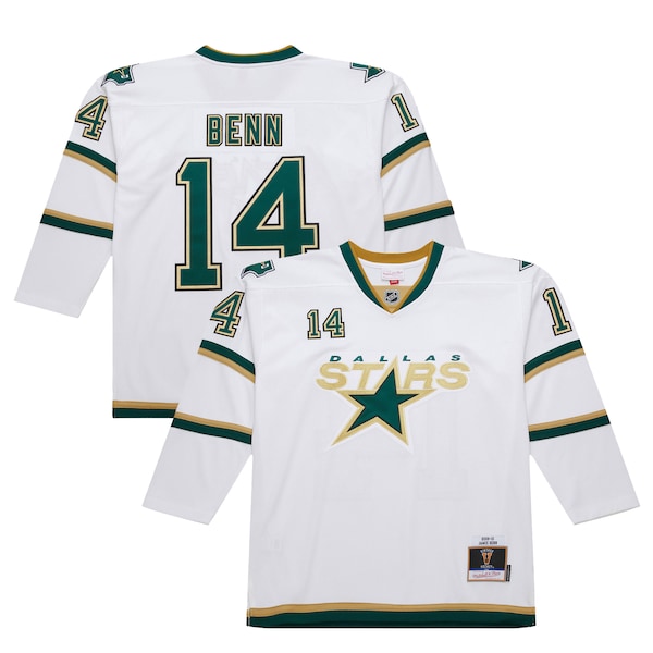 Jamie Benn Dallas Stars 2009-10 Power Play Jersey - White