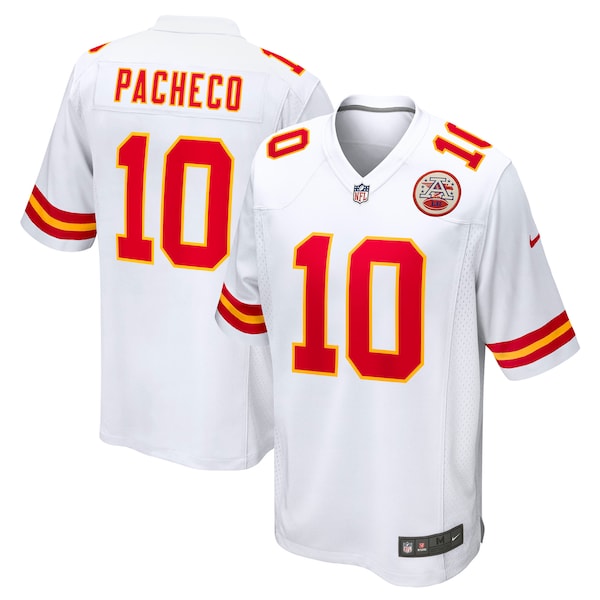 Isiah Pacheco Kansas City Chiefs Nike Away Game Player Jersey - White