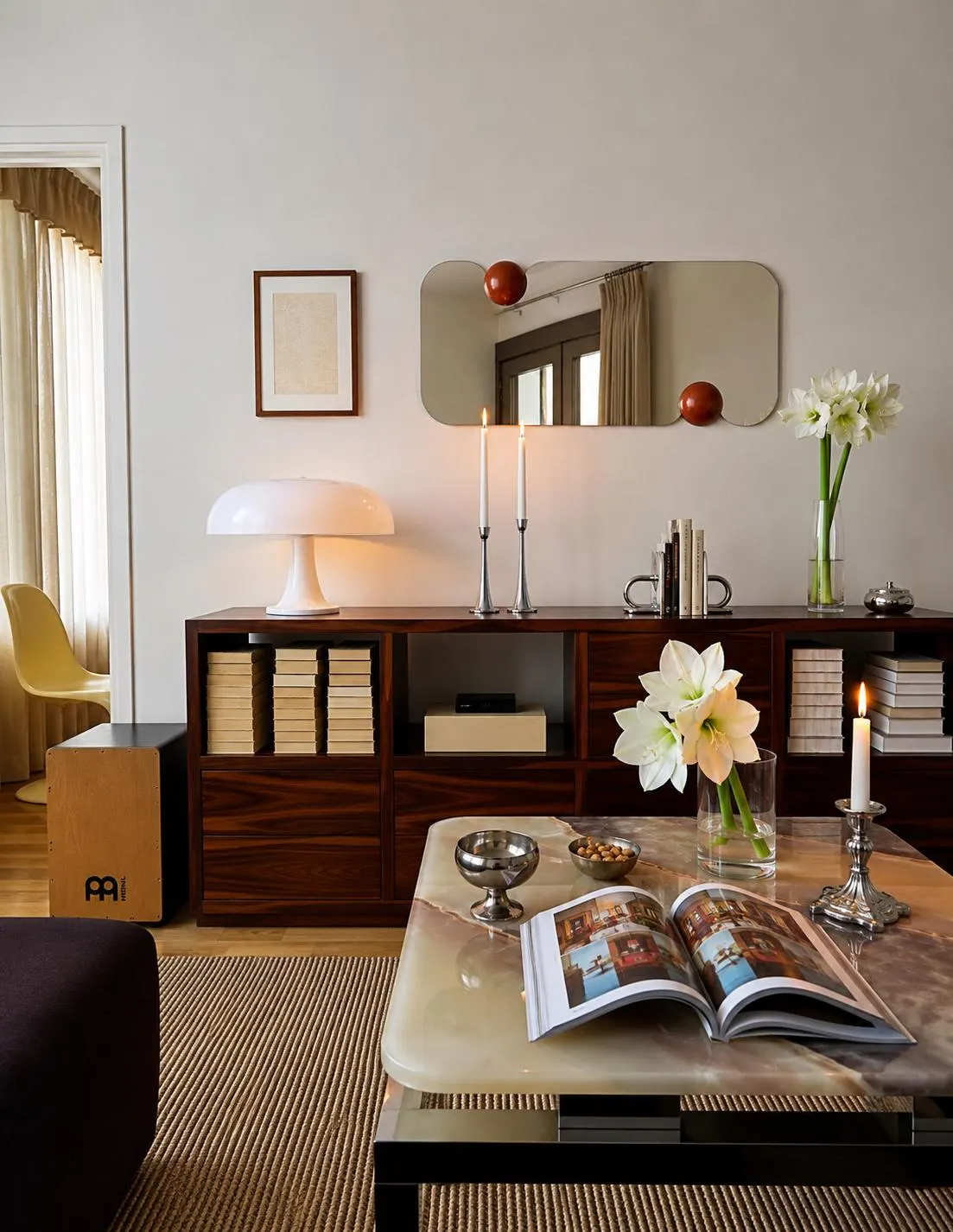 Yoros Irregular Wall Mirror - Elegant Asymmetrical Design | Alpken