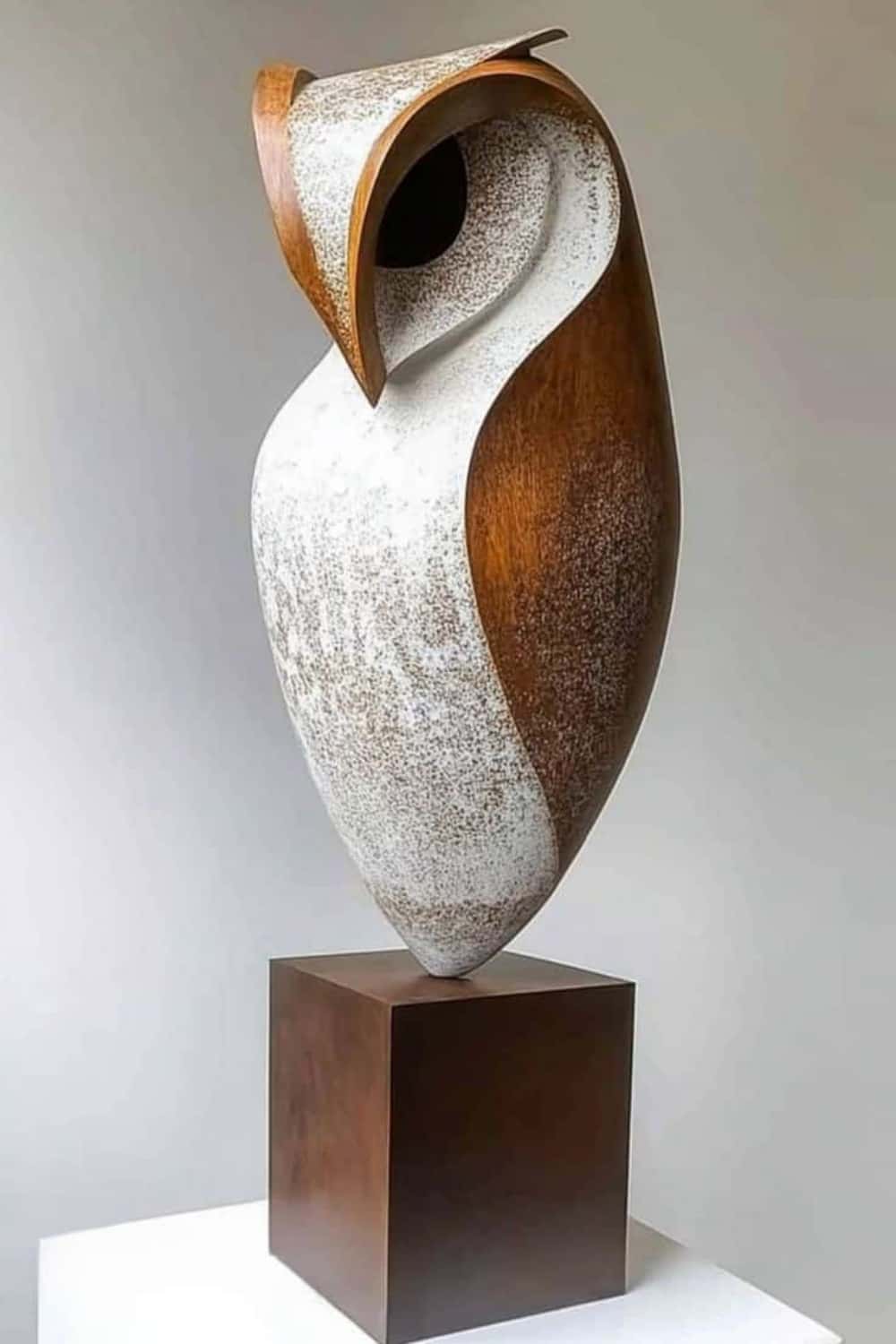 Owl Wood Sculpture #WA049