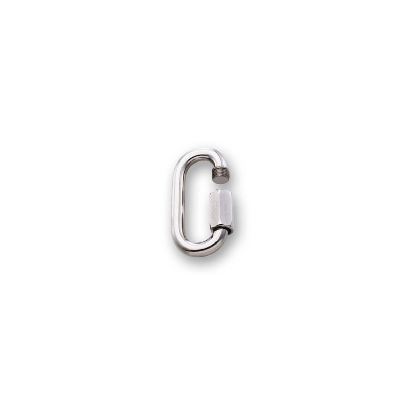 Maillon de jonction en acier zingué Ø 10 mm 2 pièces CHAPUIS